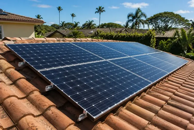 Installation de panneaux solaires à Vasles